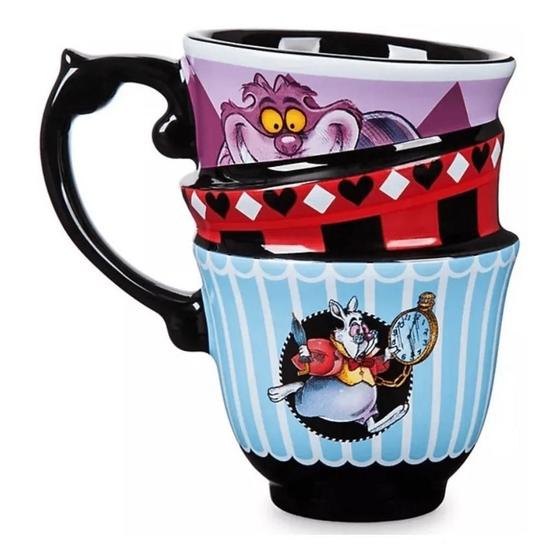 Imagem de Caneca Disney Alice No País Das Maravilhas Hora Do Chá 250Ml