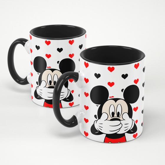 Imagem de Caneca Disney Mickey Mouse Com Alça Interior Colorida dsn/pck03