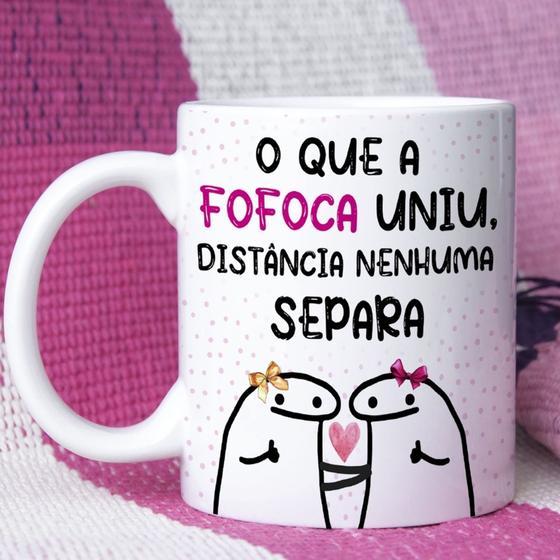 Imagem de Caneca Divertida - Meme Flork - O Que A Fofoca Uniu