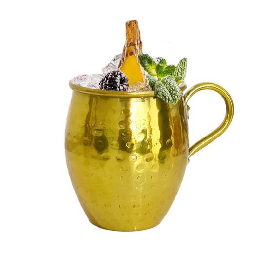 Imagem de Caneca Dourada Golden Miami 500 Ml Moscow Mule Drinks