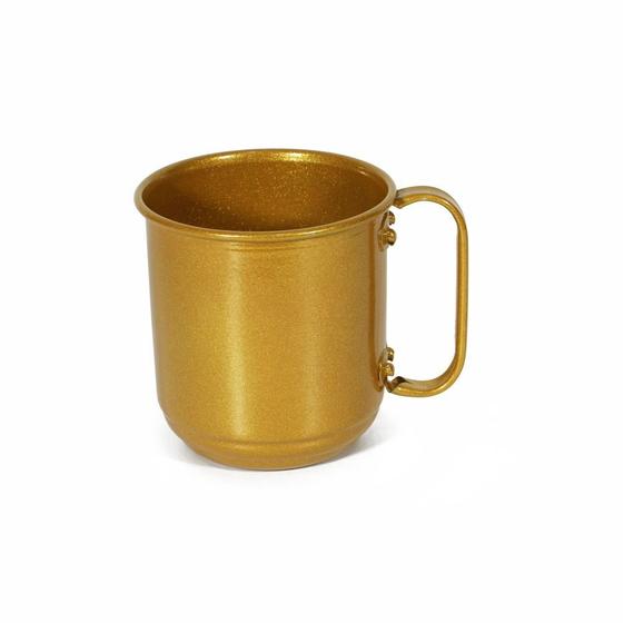 Imagem de Caneca em alumínio 500ml Dourado