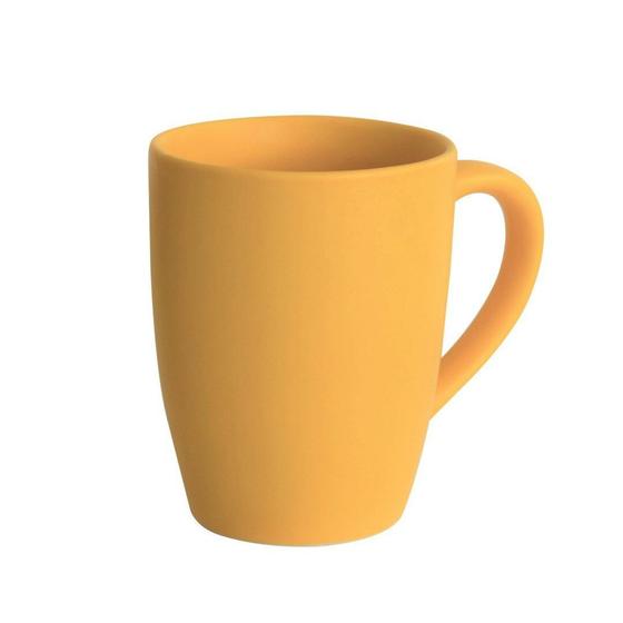 Imagem de Caneca em Cerâmica Amarela Fosca 340ml - Dolce Home