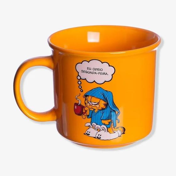 Imagem de Caneca em Cerâmica Garfield 350ml - Zona Criativa