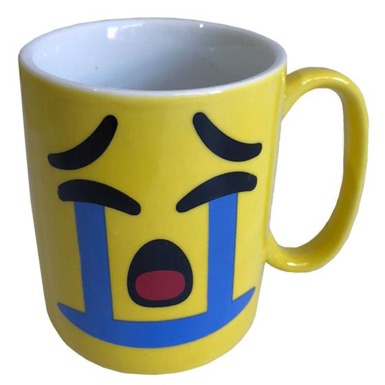 Caneca Emoji Chorando 300ml Menor preço em Caneca Emoji Chorando 300ml