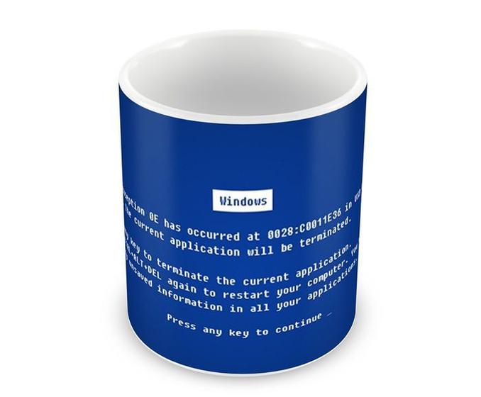 Imagem de Caneca Erro do Windows