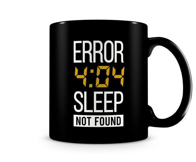 Imagem de Caneca Error 404 Black