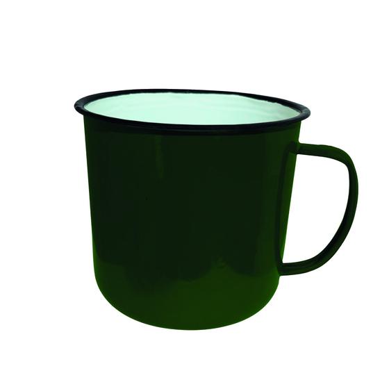 Imagem de Caneca Esmalta Retrô Rústica Colorida Resistente 12cm Chá Café Escolha a Cor