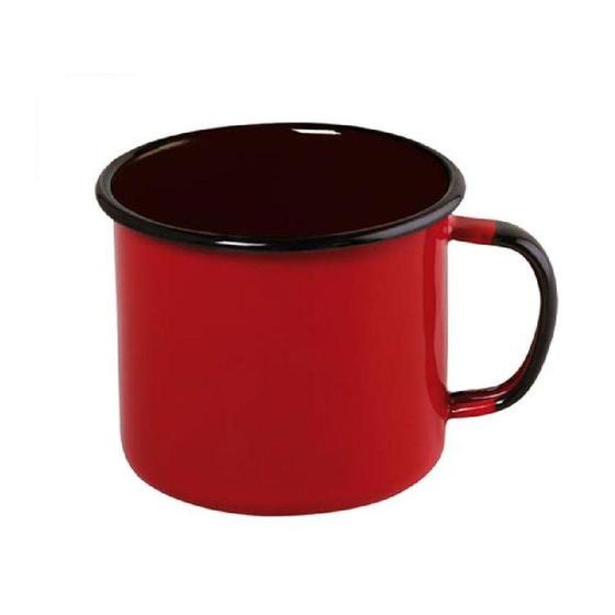 Imagem de Caneca Esmaltada 130ml - Vermelho - Ewel