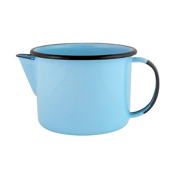 Imagem de Caneca Esmaltada com Bico Azul Vintage - 1 L