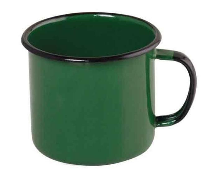 Imagem de Caneca Esmaltada Nº8 - 370ml  Ewel - Verde