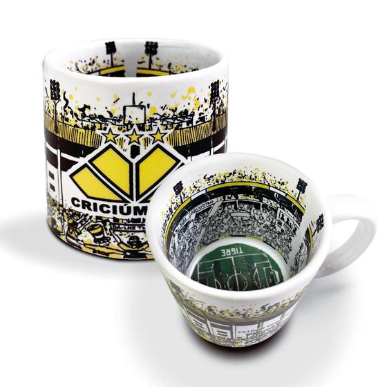 Imagem de Caneca Estádio Criciúma Oficial Licenciada 360ml Cerâmica