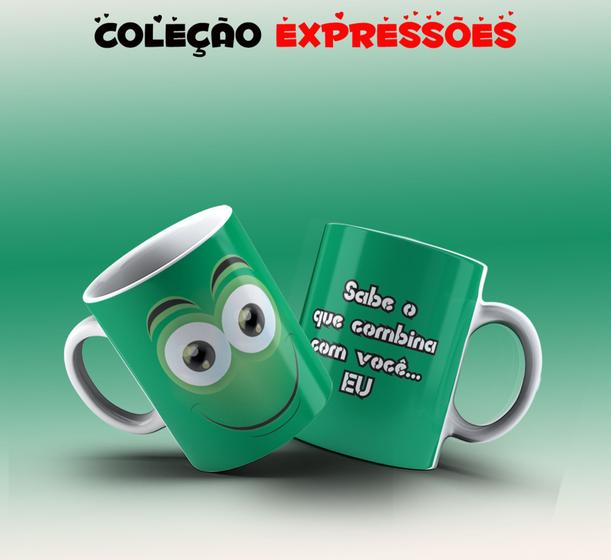 Imagem de Caneca expressões faciais desenho 18