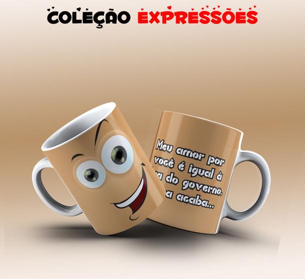 Imagem de Caneca expressões faciais desenho 25