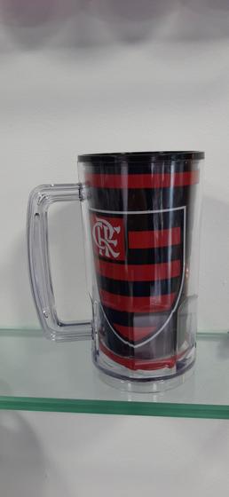 Imagem de Caneca Flamengo oficial 700ml copo duplo