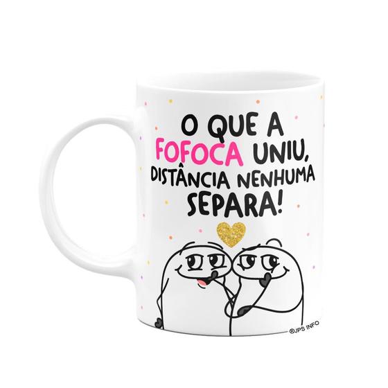 Imagem de Caneca Flork Amigos - O que a fofoca uniu