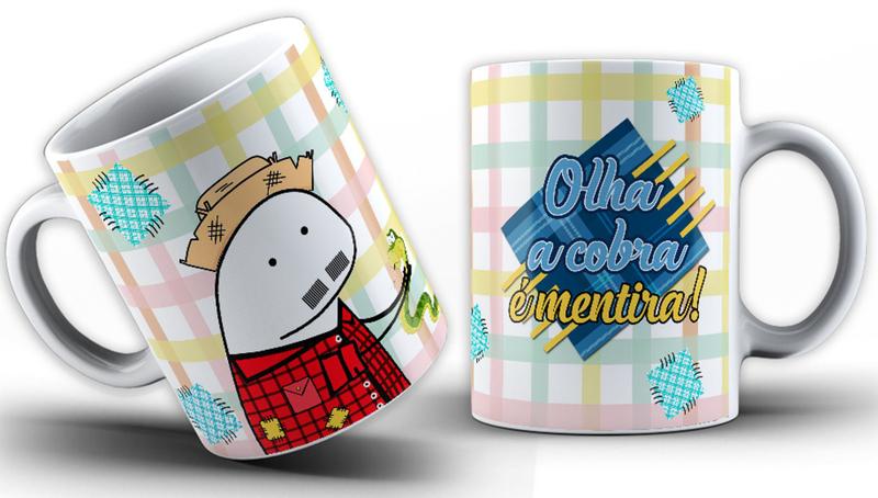 Imagem de Caneca Flork arraiá festa junina/julina