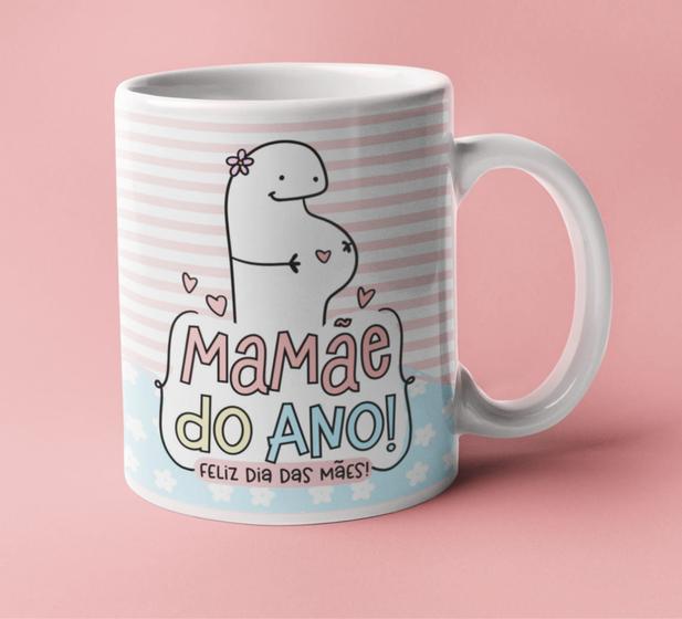 Caneca Flork Dia das Mães - Mamãe do Ano Menor preço em Caneca Flork Dia das Mães - Mamãe do Ano
