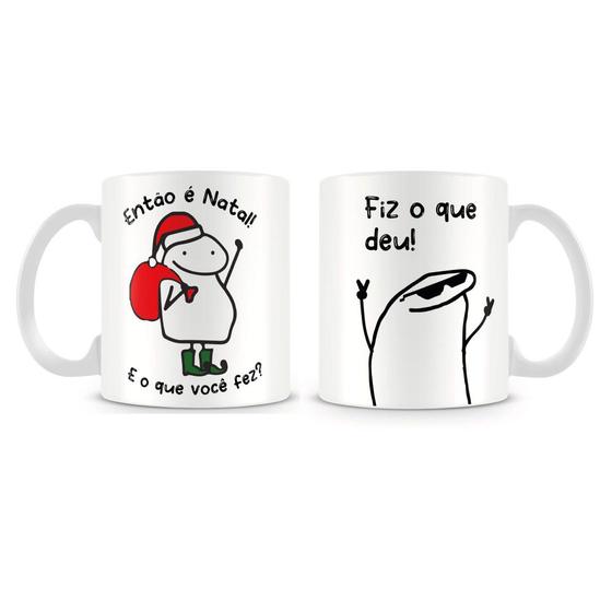 Imagem de Caneca Flork Então é Natal Fiz o que deu