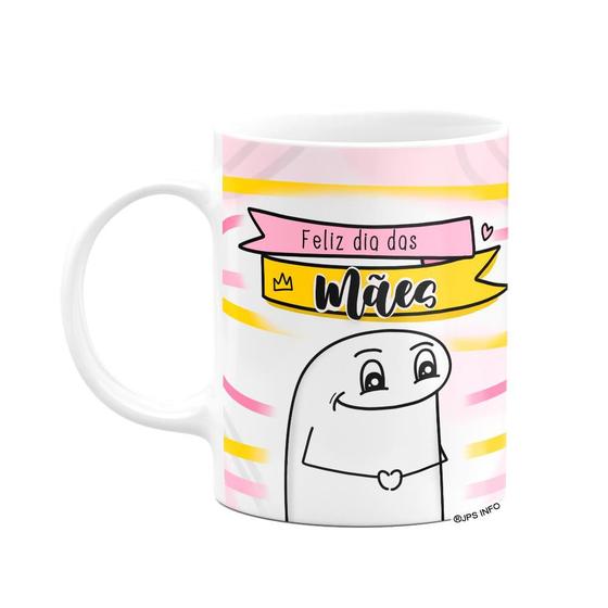 Imagem de Caneca Flork Mães - Feliz dia das mães - Branca