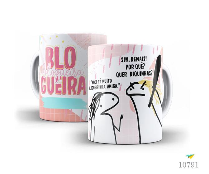 Imagem de Caneca Flork profissões - blogueira