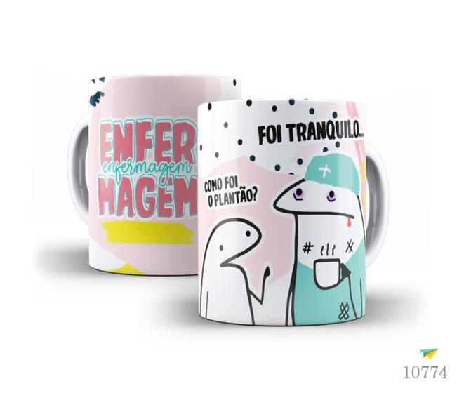 Imagem de Caneca Flork profissões - enfermagem