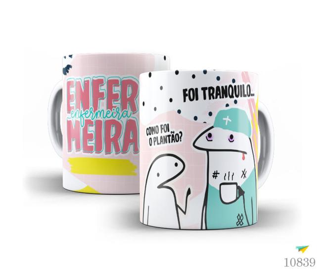 Imagem de Caneca Flork profissões - enfermeira