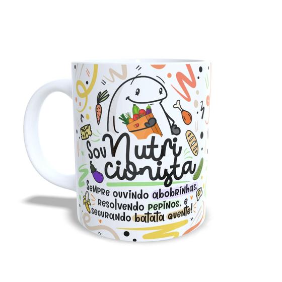 Imagem de Caneca Flork Profissões - Nutricionista