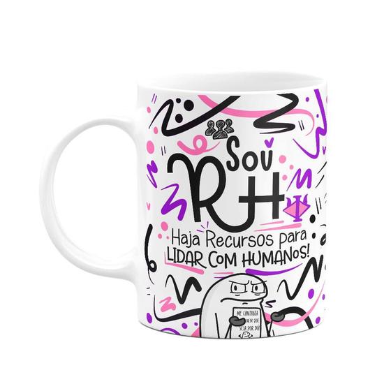 Imagem de Caneca Flork Profissões - Sou Recursos Humanos - M2