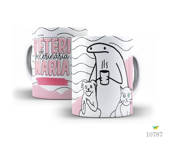 Imagem de Caneca Flork profissões - veterinária