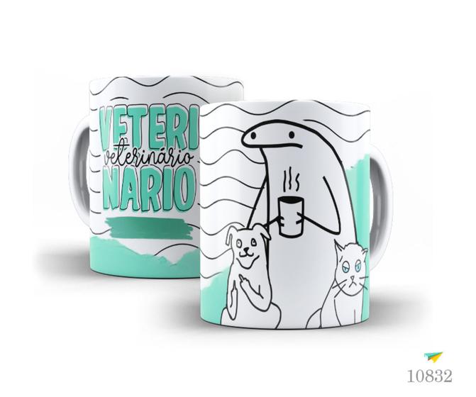 Imagem de Caneca Flork profissões - veterinário