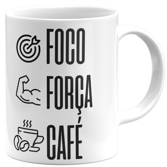 Imagem de Caneca foco força café presente pronta entrega café lover