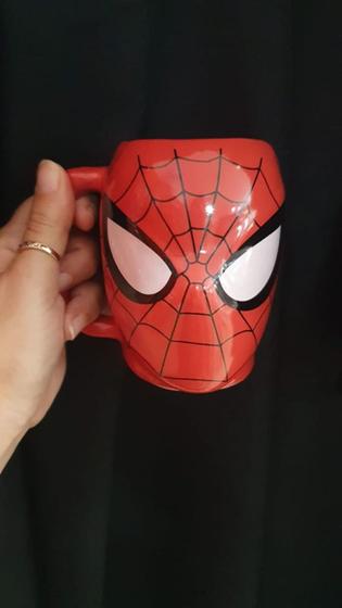 Imagem de Caneca Formato 3D Homem Aranha - Amo Canecas - Amocanecas