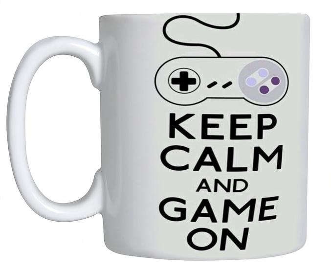 Imagem de Caneca Frases de Gamer de Porcelana 325 ML Para Presente