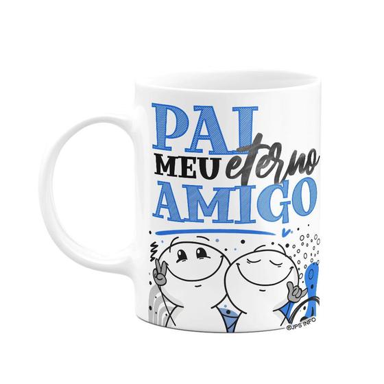 Imagem de Caneca Funny Dia dos Pais - Pai meu eterno amigo!