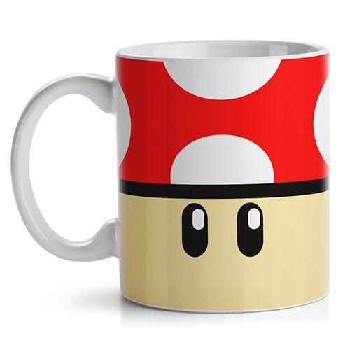 Imagem de Caneca Gamer Cogumelo Vermelho Grow Up 325ml