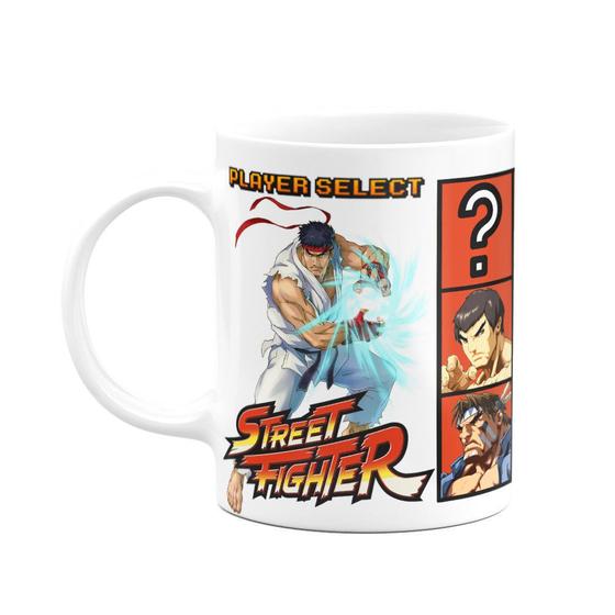 Imagem de Caneca Gamer - Street Fighter Play Select