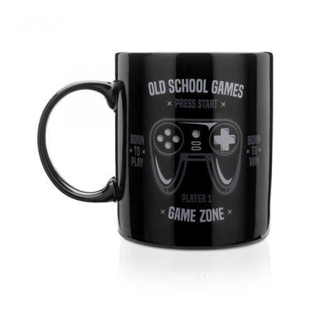 Imagem de Caneca games preta LI2695 Ludi