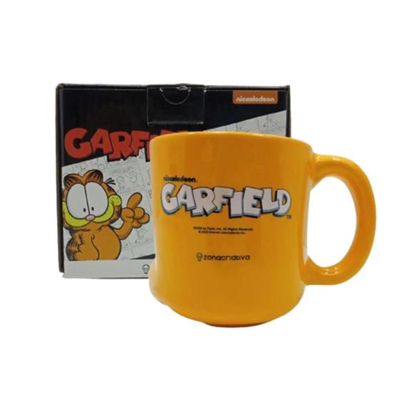 Imagem de Caneca Garfield 350ml No Formato De Pata - Zona Criativa