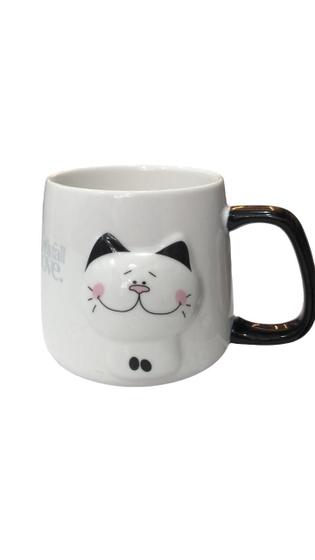 Imagem de Caneca Gato 400ml - Cerâmica