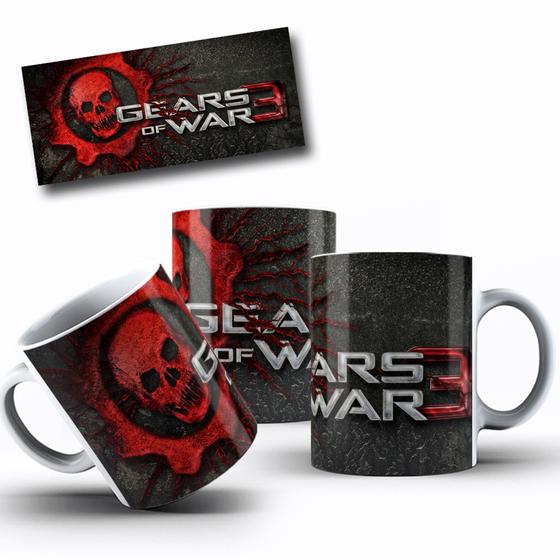 Imagem de Caneca gears of war logo