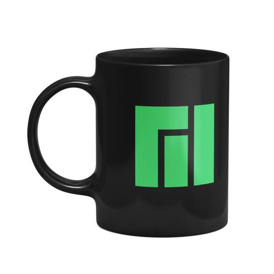 Imagem de Caneca Geek Linux Manjaro - Preta