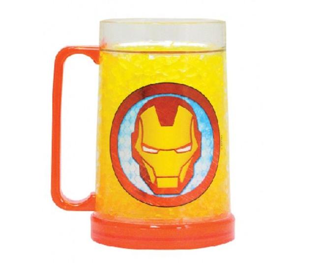 Imagem de Caneca Gel 400 ml Zona Criativa - Homem de Ferro