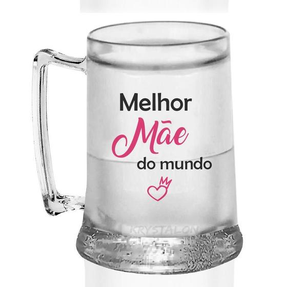 Imagem de Caneca Gel Acrílico Personalizada Dia Das Mães - Melhor Mãe