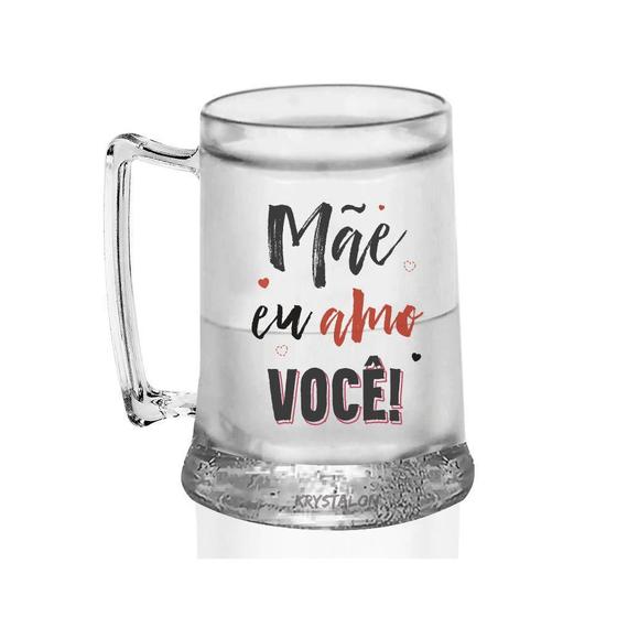 Imagem de Caneca Gel Acrílico Personalizada Para Dia Das Mães Amo Você