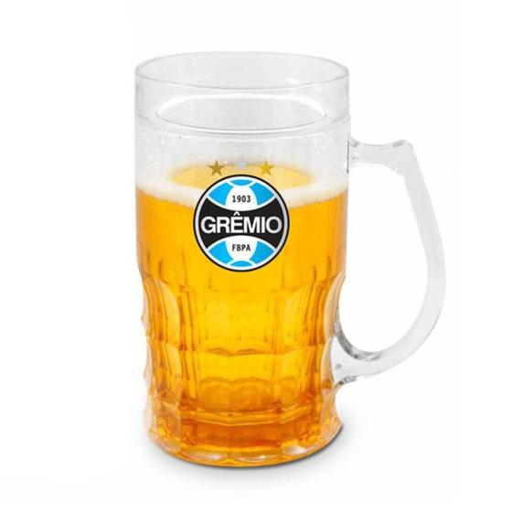 Imagem de Caneca Gel Cerveja 450Ml Gremio - Brasfoot