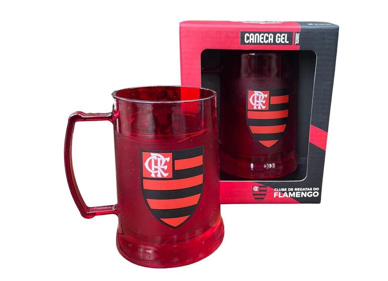 Imagem de Caneca Gel Congelante Oficial Vai No Freezer Flamengo