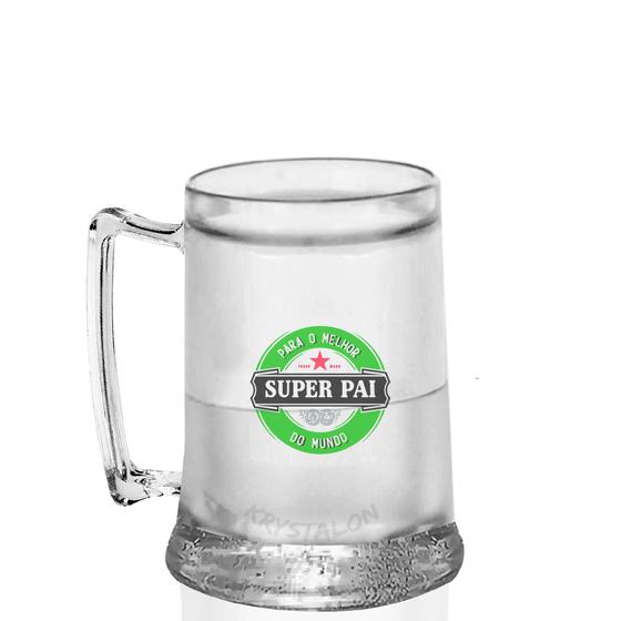 Imagem de Caneca Gel Personalizada Para O Dia Dos Pais Tema Super Pai