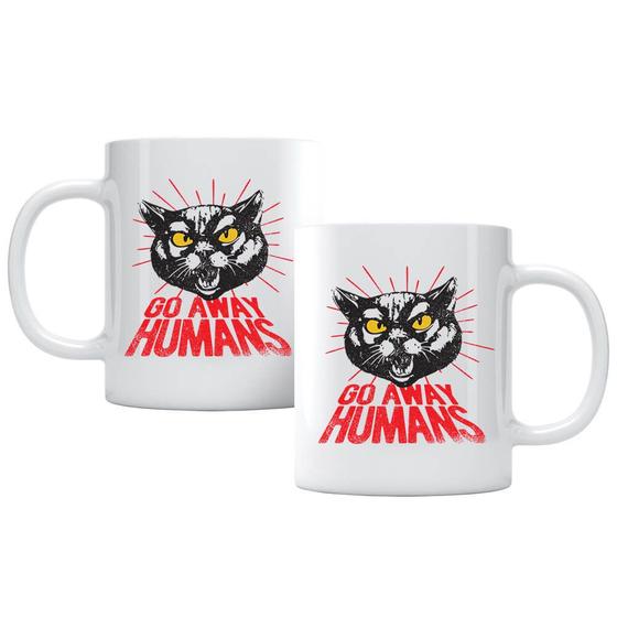 Imagem de Caneca Go Away Humans Studio Geek