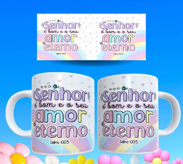 Imagem de Caneca gospel frases religiosas versículos bíblicos motivacionais 03