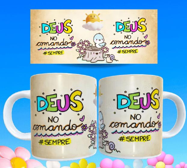 Imagem de Caneca gospel frases religiosas versículos bíblicos motivacionais 58